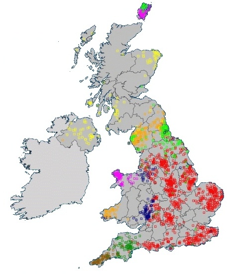 Genetic clusters